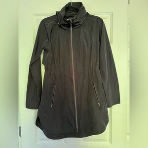 Athleta Black Hooded Jacket